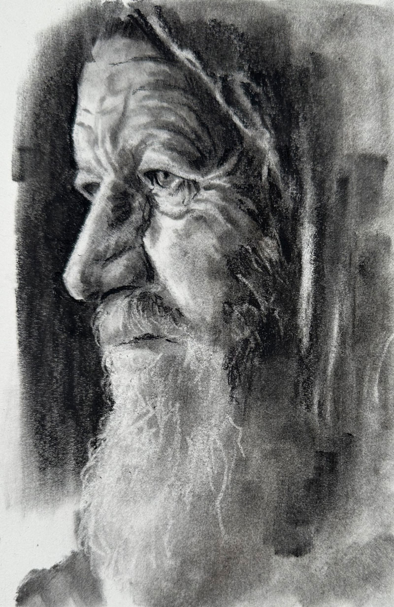 Charcoal Portrait example