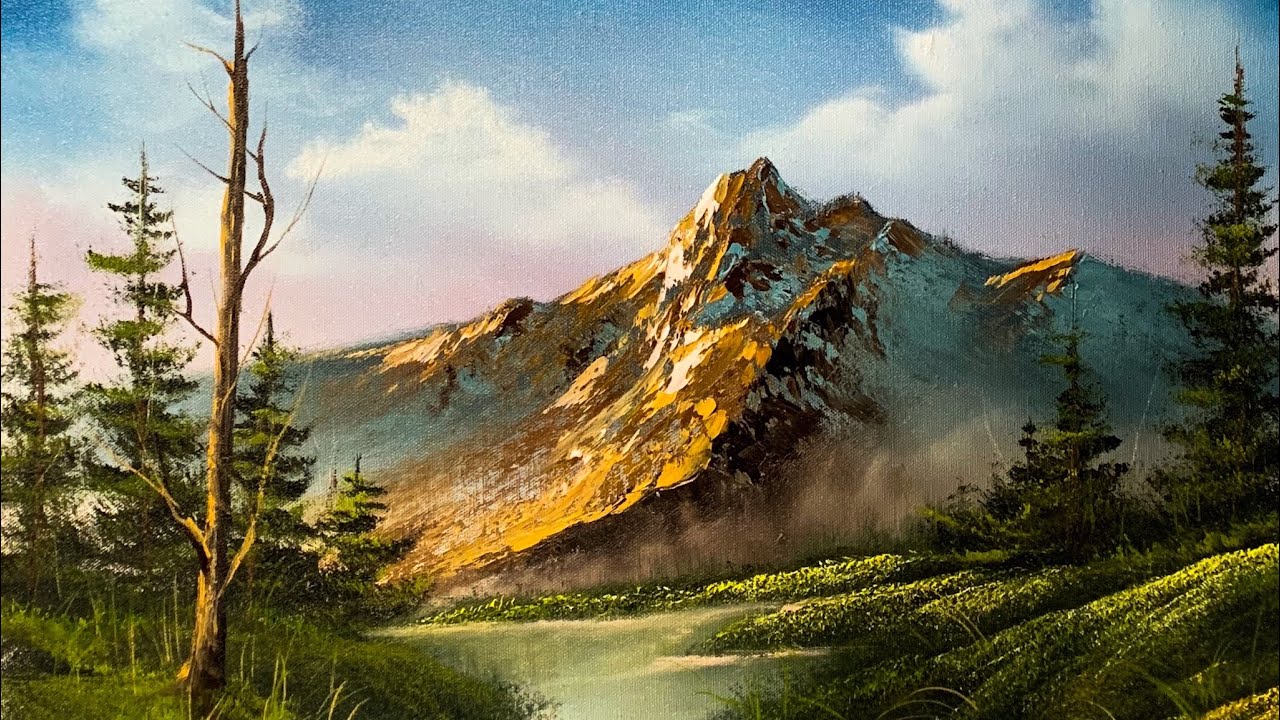 Oil Landscape painting example