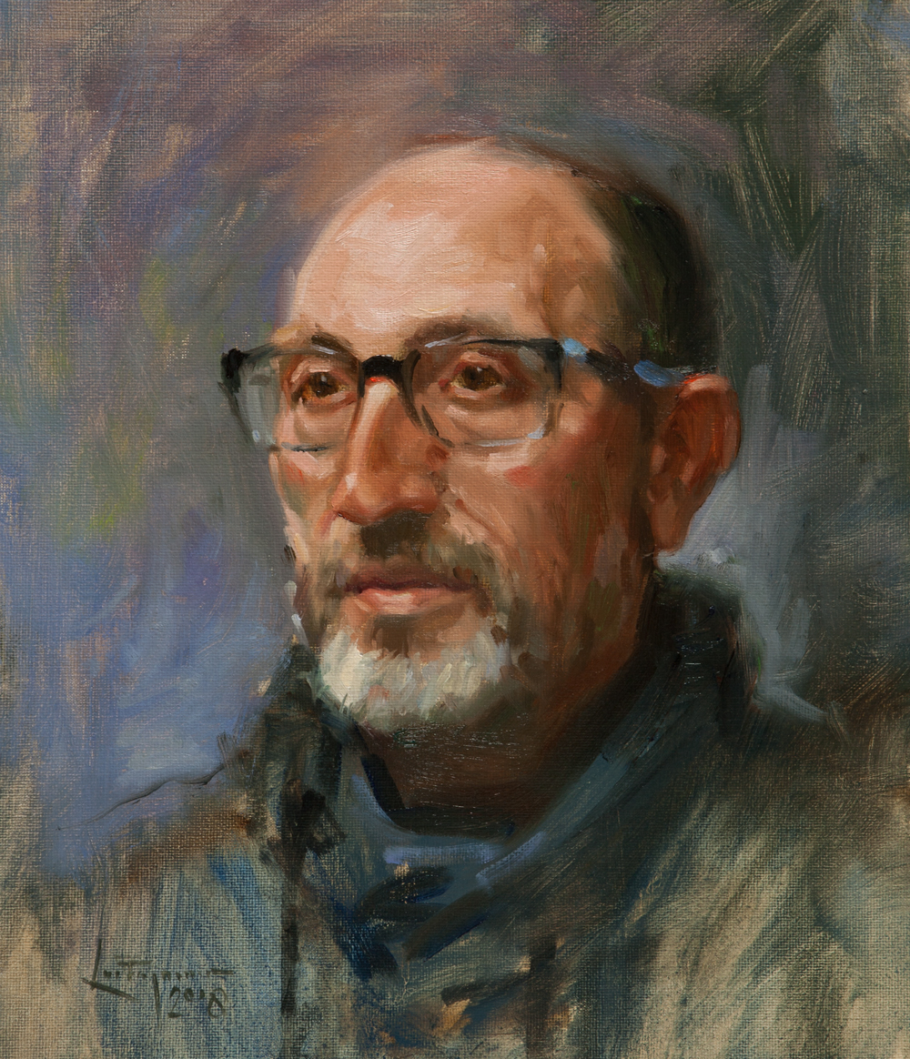 Oil Portrait Painting example