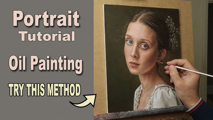 Oil portrait tutorial thumbnail