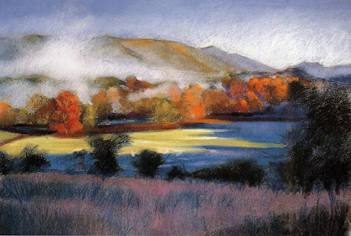 Pastel Landscape example