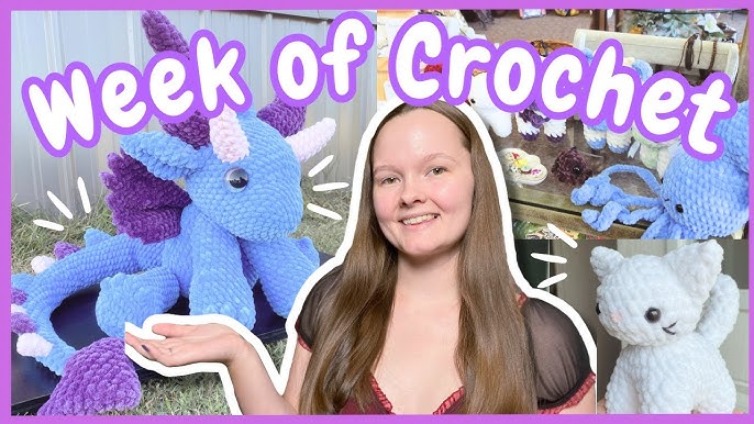 Crochet week demo video thumbnail